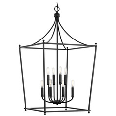 Progress Lighting Parkhurst 1-Light Matte Black Pendant