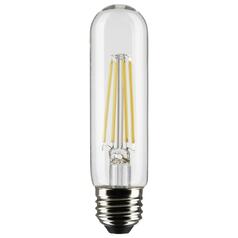 8W LED T10 Filament Light Bulb in 3000K by Satco Lighting