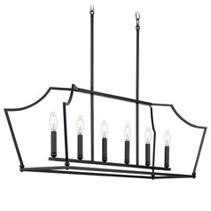 Progress Lighting Parkhurst 3-Light Matte Black Pendant