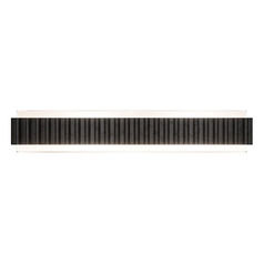 Modern Forms Magnate Basalt Stone / Black LED Bathroom Light