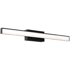 Afx Lighting Tonya Black LED Vertical Bathroom Light