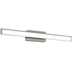 Afx Lighting Tonya Satin Nickel LED Vertical Bathroom Light