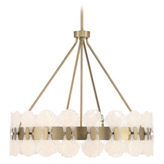Savoy House Lighting Bancroft Noble Brass Chandelier