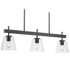 Progress Lighting Elara 5-Light Matte Black Chandelier