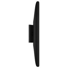 Matteo Lighting Stylus Matte Black Vertical Bathroom Light