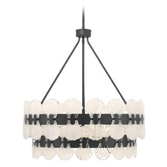 Savoy House Lighting Bancroft Matte Black Chandelier