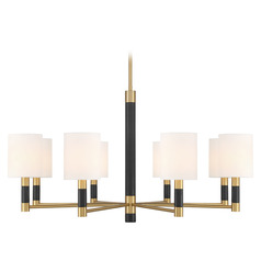 Savoy House Lighting Conrad Warm Brass Chandelier