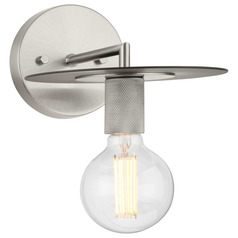 Progress Lighting Trimble Brushed Nickel & Graphite Sconce