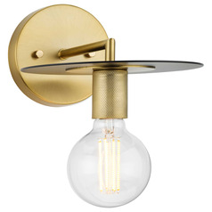 Progress Lighting Trimble Brushed Bronze & Matte Black Sconce