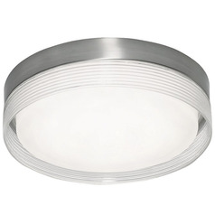 Afx Lighting Tribeca Satin Nickel LED Flushmount Light