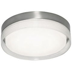 Afx Lighting Tribeca Satin Nickel LED Flushmount Light
