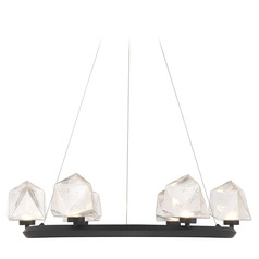 Savoy House Lighting Castello Matte Black LED Chandelier