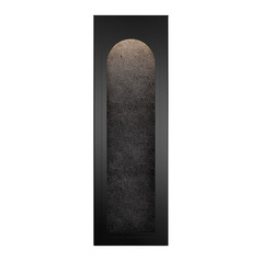 Modern Forms Cadey Basalt Stone / Black LED Outdoor Wall Light