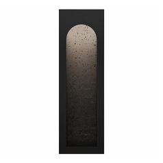 Modern Forms Cadey Basalt Stone / Black LED Outdoor Wall Light
