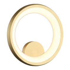 Matteo Lighting Maverick Brushed Gold LED Sconce