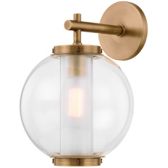 Troy Lighting Marco Patina Brass LED Outdoor Wall Light