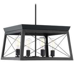 Progress Lighting Point Dume 1-Light Textured Black Post Lantern