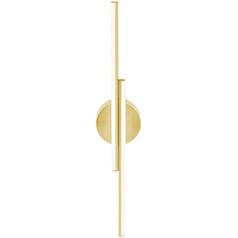 Afx Lighting Ella Satin Brass LED Vertical Bathroom Light