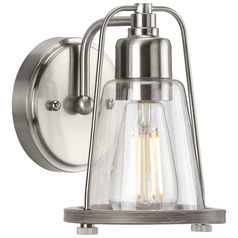 Progress Lighting Conway Brushed Nickel Sconce
