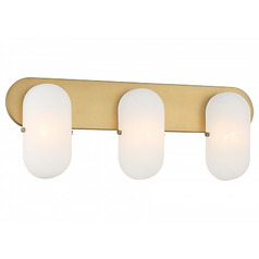Minka Lavery Mod Design Heathcote Legacy Brass Bathroom Light