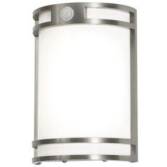Afx Lighting Elston Brushed Aluminum LED Outdoor Wall Light