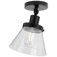 Progress Lighting Hinton Matte Black Flushmount Light