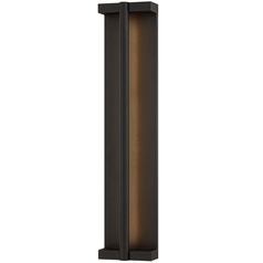 Troy Lighting Calla Textured Black LED Outdoor Wall Light