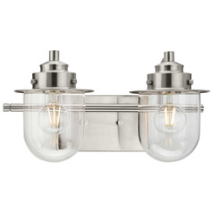 Progress Lighting Northlake Brushed Nickel Bathroom Light