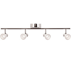 Afx Lighting Gage Polished Chrome LED Rail Kit