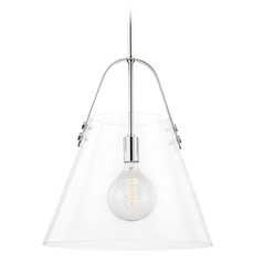 Mitzi Piper Extra Large Polished Nickel Pendant Light