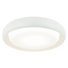 Matteo Lighting Milia Matte White LED Flushmount Light