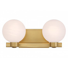 Minka Lavery Sergio Mooncrest Legacy Brass Bathroom Light