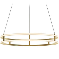 Afx Lighting Gemini Gold LED Pendant Light