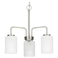 Progress Lighting Merry Brushed Nickel Mini-Chandelier