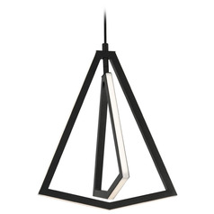 Afx Lighting Gianna Black LED Pendant Light