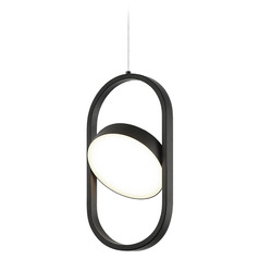 Matteo Lighting Kennedy Black LED Mini-Pendant Light