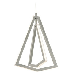 Afx Lighting Gianna Satin Nickel LED Pendant Light