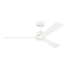 Rozzen 52-Inch Fan in Matte White by Visual Comfort & Co Fans
