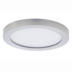 Maxim Lighting Chip Satin Nickel LED Flushmount Light