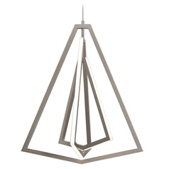 Afx Lighting Gianna Satin Nickel LED Pendant Light