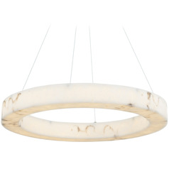 Justice Design Medley 32 Inch LED Ring Pendant Brass