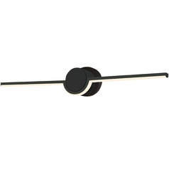 Justice Design Semicirculo ADA 24 Inch LED Wall Bath Light