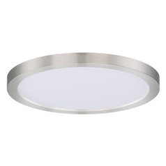 Maxim Lighting Chip Satin Nickel LED Flushmount Light