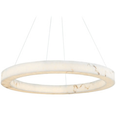 Justice Design Medley 42 Inch LED Ring Pendant Brass