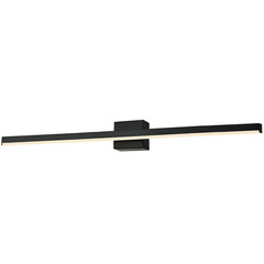 Justice Design Lineari ADA 32 Inch LED Wall Bath Light Black