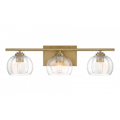 Minka Lavery Sergio Glint Legacy Brass Bathroom Light