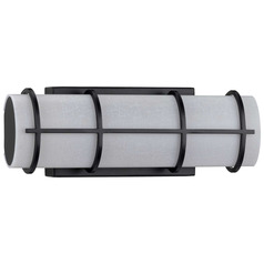 Progress Lighting Grid LED Matte Black LED Vertical Bathroom Light