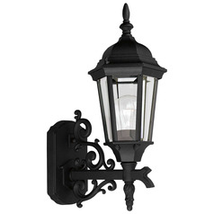 Progress Lighting 1-Light Textured Black Outdoor Wall Lantern