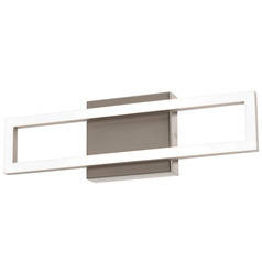 Afx Lighting Zola Satin Nickel LED Vertical Bathroom Light