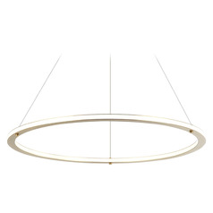 Matteo Lighting Victoria Brushed Gold LED Pendant Light